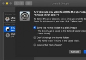 두 개의 macOS 계정을 하나로 병합하는 방법 