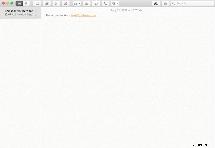 macOS Notes 앱을 시작하는 방법 