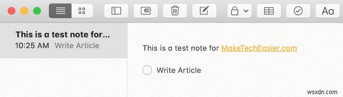 macOS Notes 앱을 시작하는 방법 