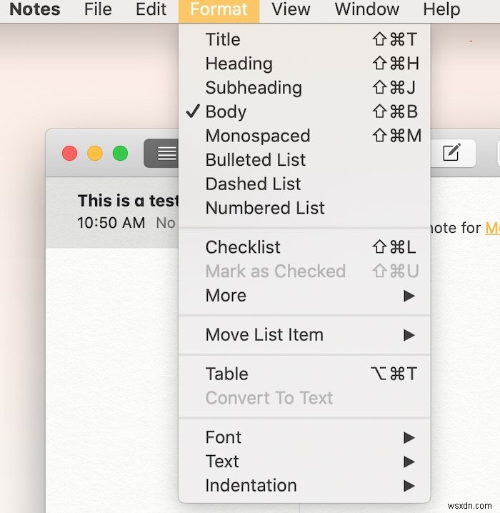 macOS Notes 앱을 시작하는 방법 