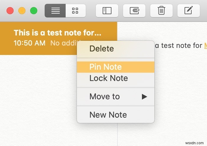 macOS Notes 앱을 시작하는 방법 