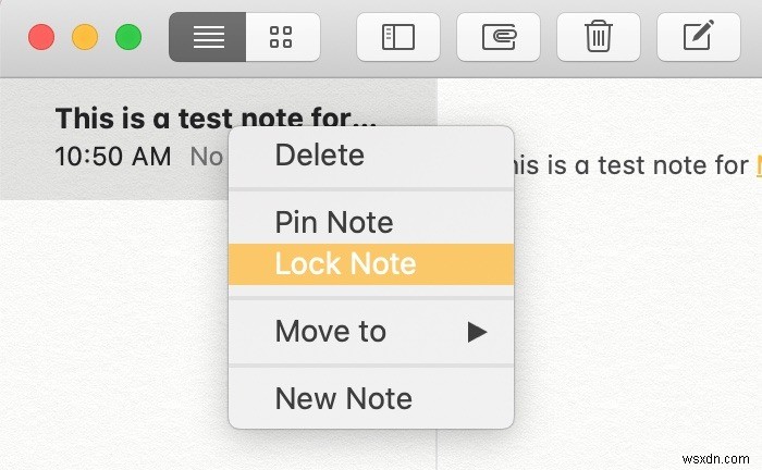 macOS Notes 앱을 시작하는 방법 