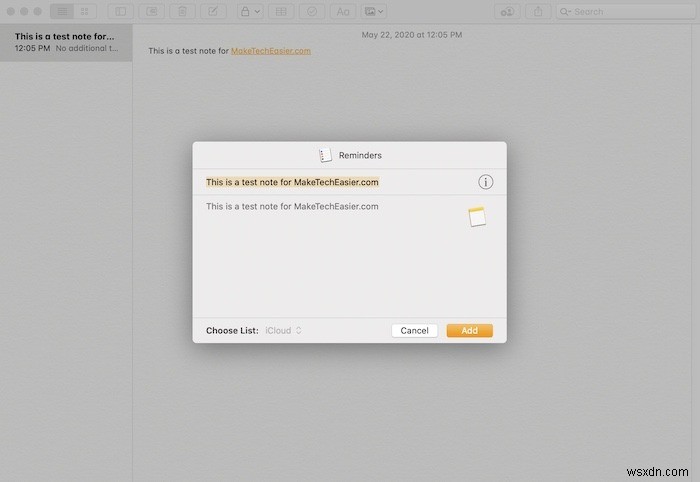 macOS Notes 앱을 시작하는 방법 