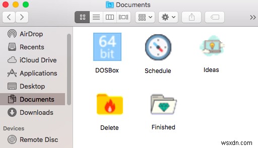 Mac에서 파일, 폴더 및 하드 드라이브 아이콘을 사용자화하는 방법 