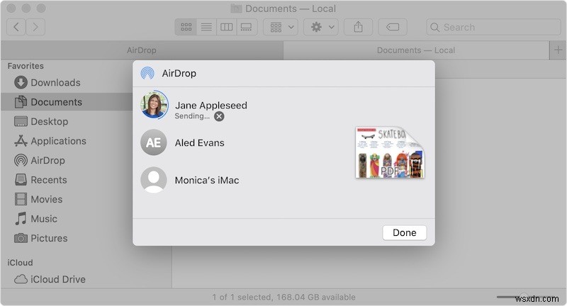 AirDrop을 사용하여 Mac 및 iOS에서 파일을 공유하는 방법 