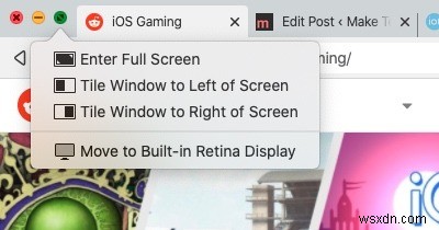 macOS에서 Windows를 스냅하거나 분할하는 방법 