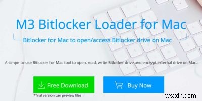 Mac용 M3 Bitlocker Loader를 사용하여 Bitlocker 암호화 드라이브 열기 