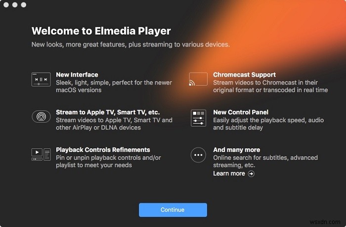 Elmedia Player:훌륭하고 편리한 macOS용 미디어 플레이어 