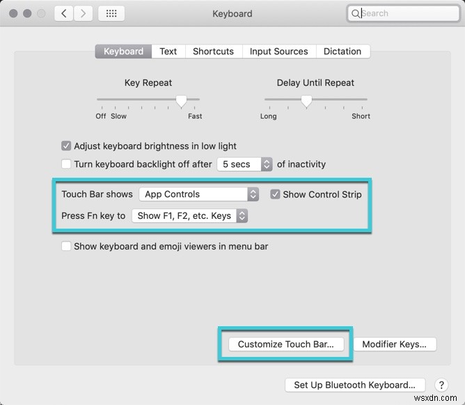 MacBook Pro의 터치 바를 유용하게 만드는 방법 