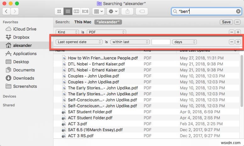 macOS에서 파일 검색을 개선하는 방법 