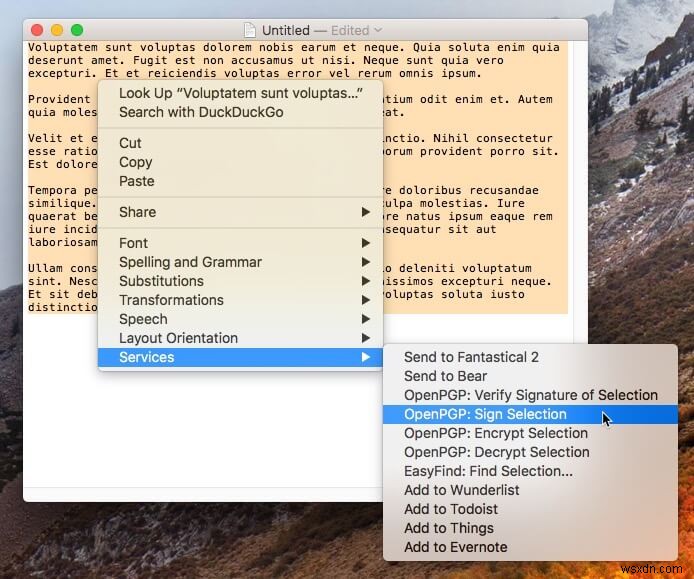 macOS에서 이메일을 암호화하는 방법 