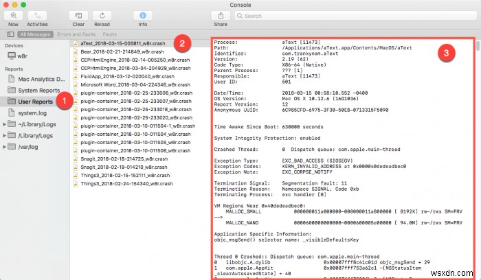 Mac 문제를 해결하기 위해 macOS 충돌 보고서를 읽는 방법 
