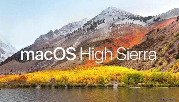 macOS High Sierra에서 위치 추적을 비활성화하는 방법 