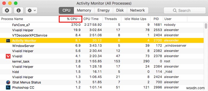 Activity Monitor를 사용하여 Mac 문제를 쉽게 해결하기 