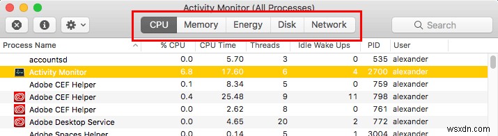 Activity Monitor를 사용하여 Mac 문제를 쉽게 해결하기 