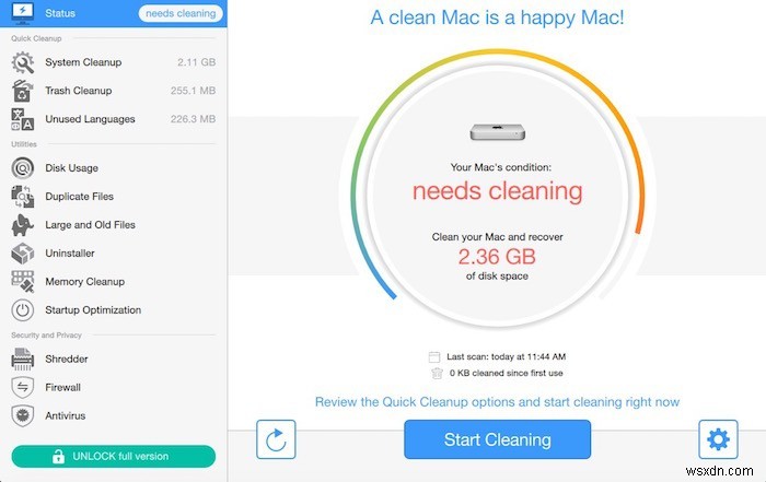 Movavi Mac Cleaner 2로 Mac을 철저히 청소하는 방법 