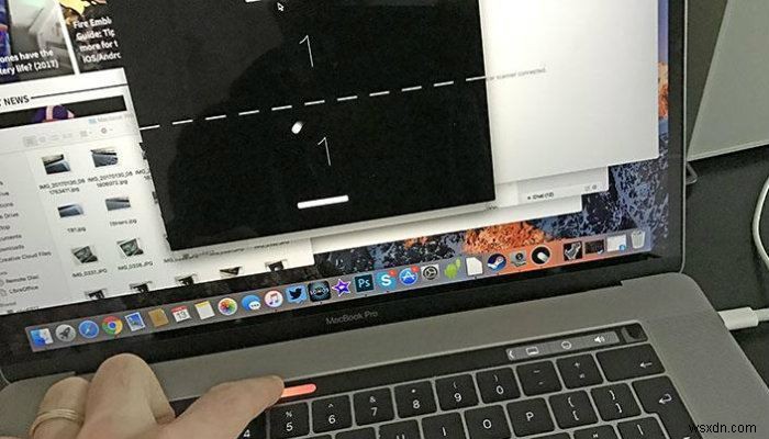 MacBook Pro Touch Bar로 할 수 있는 재미있는 일들 