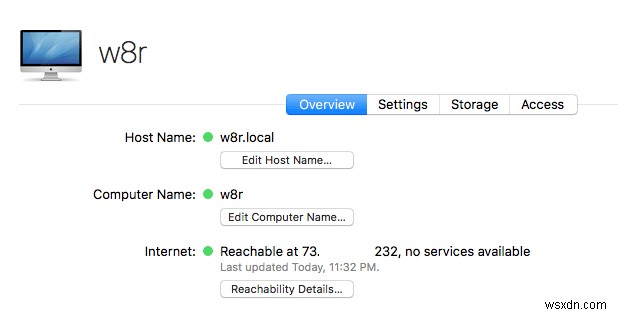 macOS Sierra 서버를 구성하는 방법 