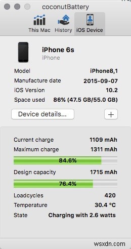 Mac에서 iPhone 배터리 진단을 실행하는 방법 