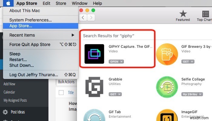 Mac에서 애니메이션 GIF 스크린샷을 만드는 방법 