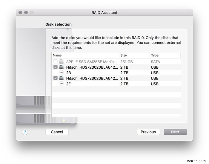 macOS Sierra에서 RAID를 설정하는 방법 