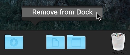 Mac의 Dock에 공백을 추가하는 방법 
