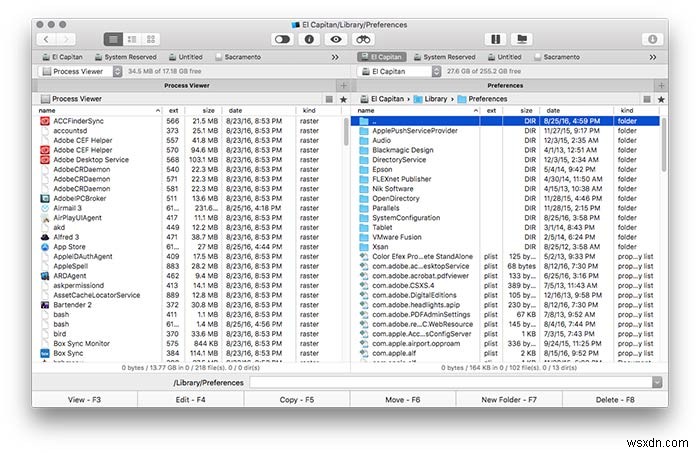 OS X에서 파일 이동 및 관리를 위한 5가지 유용한 Finder 대안 
