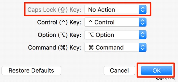 Mac에서 Caps Lock을 비활성화하는 방법 [빠른 팁] 