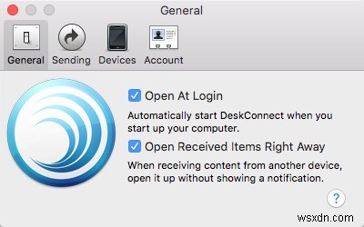 DeskConnect – Mac과 iOS 장치 간에 쉽게 파일 보내기 