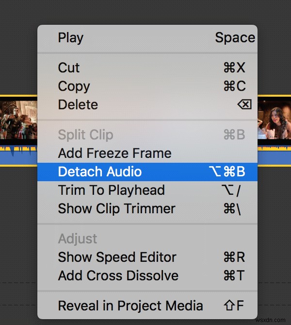 Mac에서 iMovie를 사용하여 비디오 파일에서 오디오를 제거하는 방법 