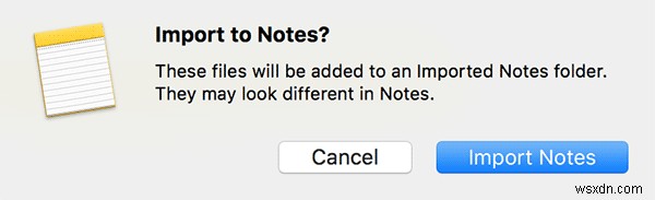 Evernote에서 Apple Notes로 메모를 전송하는 방법 