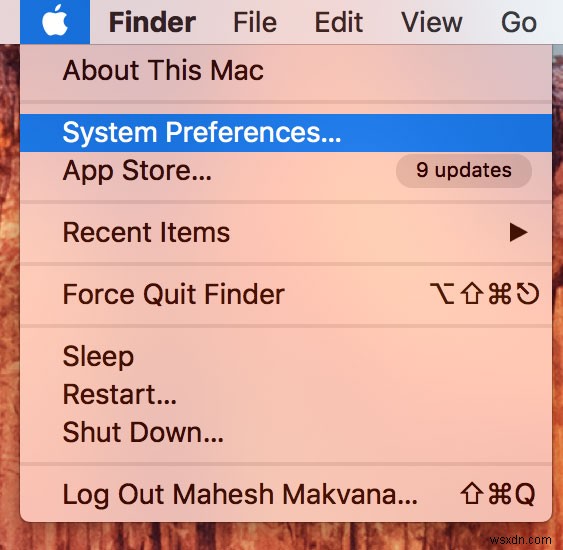Mac의 상황에 맞는 메뉴에서 서비스를 제거하는 방법 