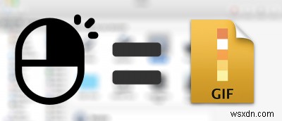 Mac에서 마우스 오른쪽 버튼을 클릭하여 애니메이션 GIF를 만드는 방법 