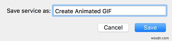 Mac에서 마우스 오른쪽 버튼을 클릭하여 애니메이션 GIF를 만드는 방법 