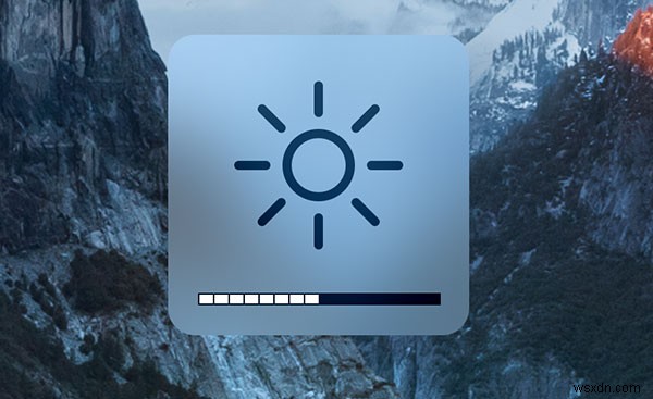 Mac에서 더 작은 단위로 볼륨 및 밝기를 조정하는 방법 