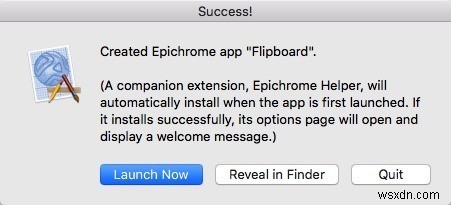Epichrome을 사용하여 웹 서비스를 Mac 앱으로 전환하는 방법 