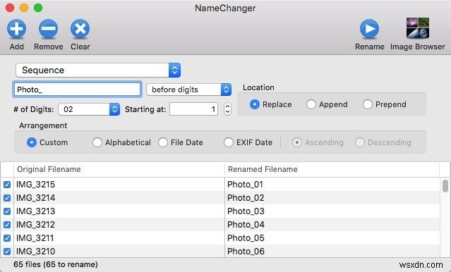 NameChanger를 사용하여 Mac에서 파일 이름을 일괄적으로 바꾸는 가장 쉬운 방법 