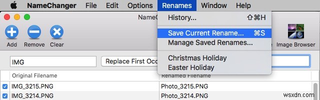 NameChanger를 사용하여 Mac에서 파일 이름을 일괄적으로 바꾸는 가장 쉬운 방법 
