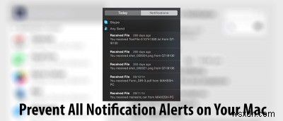 Mac에서 모든 알림 경고를 비활성화하는 방법 