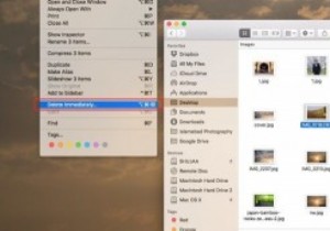 OS X El Capitan에서 휴지통 없이 파일을 즉시 삭제하는 방법