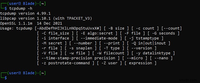 패킷 캡처에 tcpdump를 사용하는 방법 