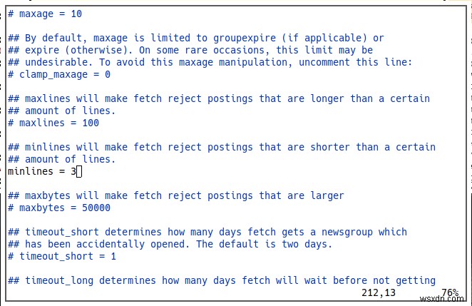 Leafnode를 오프라인 USENET 서버로 설정하는 방법 