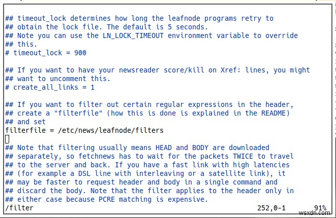 Leafnode를 오프라인 USENET 서버로 설정하는 방법 