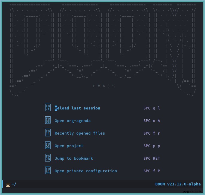 Doom Emacs 란 무엇이며 설치 방법 