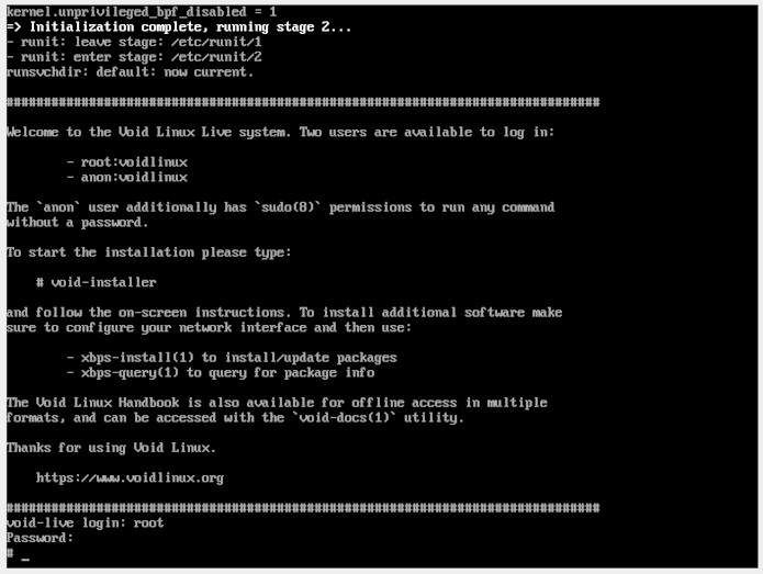 Void Linux 란 무엇이며 설치 방법 