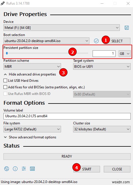 Windows에서 부팅 가능한 Ubuntu USB를 만드는 방법 