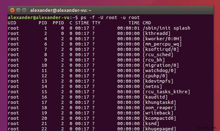 Linux에서 ps 명령을 사용하여 프로세스를 종료하는 방법 