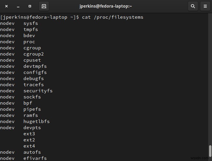 /proc 파일 시스템을 사용하여 Linux 내부 작동 검사 