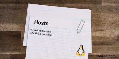 Linux에서 호스트 파일을 사용하고 편집하는 방법 