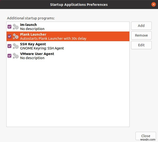 Ubuntu에서 시작 응용 프로그램을 지연하는 방법 